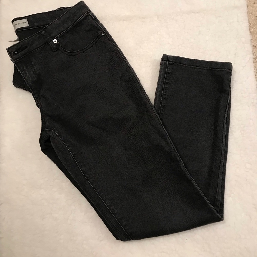 Snake Pattern Jeans